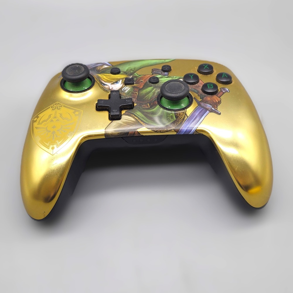 POWER A NINTENDO SWITCH WIRELESS GOLD ZELDA CONTROLLER (GNP019324)